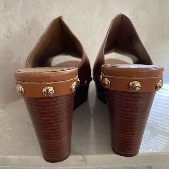 NWT Coach Helena Semi Matte Calf Wedge sandals. Size 7 - Picture 7 of 8